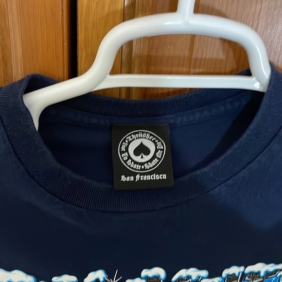 Thrasher Magazine T-shirt Mens Medium Skater Punk Cali Casual Blue Icy Classic - Picture 4 of 6